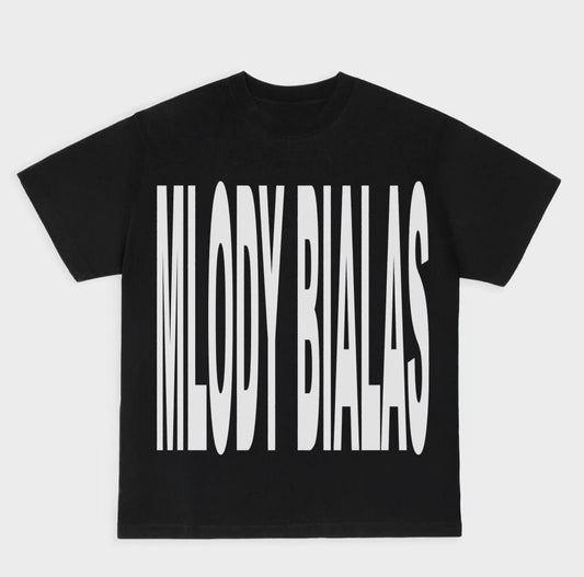 MLODY BIALAS TEE