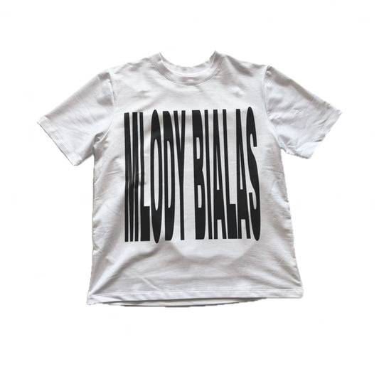 MLODY BIALAS TEE